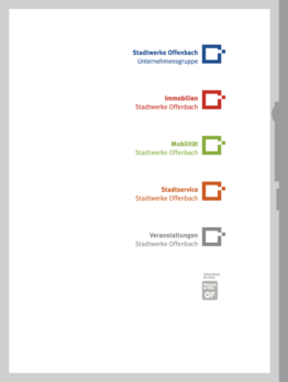 gestaltung der türbeklebung für die stadtwerke