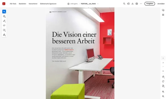 webdesign der magazinartikel-referenz 3 website für texter, autoren und schriftsteller